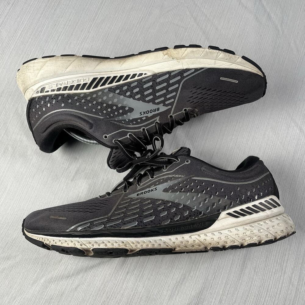 Brooks Adrenaline GTS 21 Men’s Size 12.5 Black Fitness Running Shoes 1103491D093
